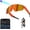 Orange, variant on AAI Smart Glasses with Camera, 4K HD Video Recording Sunglasses with Camera, with UV400 Lens. Dual Mic Noise Canceling, EIS Stabilization, IP54 for Cycling Hiking (Orange)