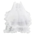 thumbnail image 6 of 2025 Flower Girl Dress Cap Sleeve Pearls First Communion Dresses for Girls Toddler Tulle Wedding Party Gown Pink Tutu Skirt Girls Tutu Dress, 6 of 9