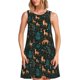 thumbnail image 1 of Balery Deers In The Forest Vestidos de verano para mujer con estampado: vestido holgado sin mangas, vestido playero informal y cómodo para días calurosos., 1 of 7