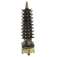 thumbnail image 2 of DOLITY 2X Wen Chang Tower Model Handcraft China Pagoda Cultural Home Decor Bronze 13cm, 2 of 9