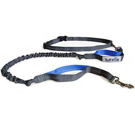 UPC: 0683203923408 | Tuff Mutt – Hands Free Dog Leash for Running  Walking  Hiking  Durable Dual-Handle Bungee Leash  Reflective Stitching  4-Foot Long  Adjustable Waist Belt (Fits up to 42  waist)