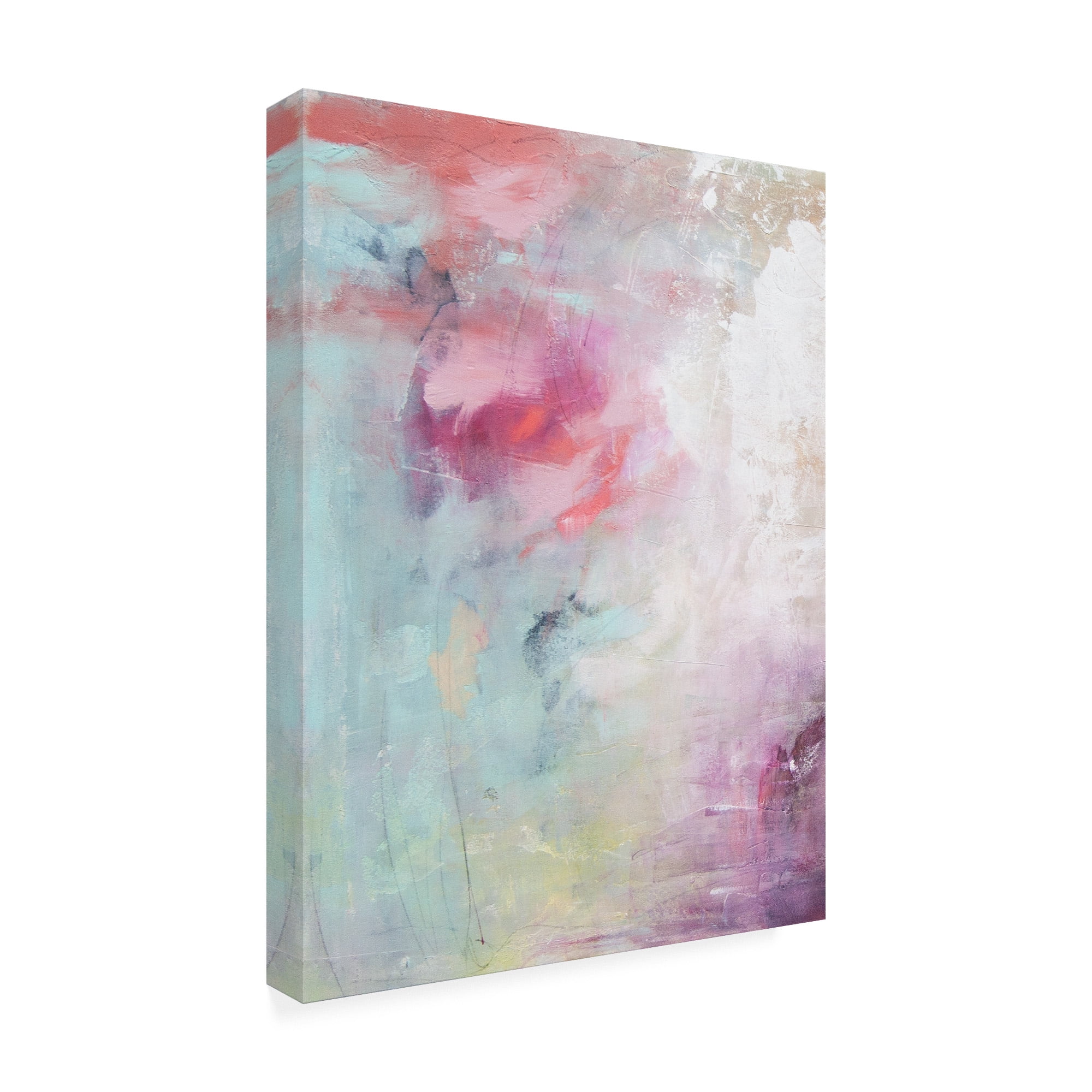 Trademark Fine Art 'Pastel Terrain I' Canvas Art by Julia Contacessi