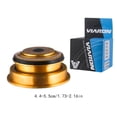 thumbnail image 4 of Eigraketly VIARON, rodamiento de bicicleta de montaña, auriculares MTB, aleación de aluminio para bicicleta, rodamientos de tubo recto, alta dureza, Ciclismo Oro 44x55mm Eigraketly OD022374-05, 4 of 6