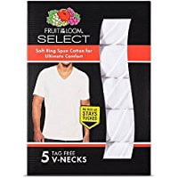Pack White V-Neck T-Shirts 