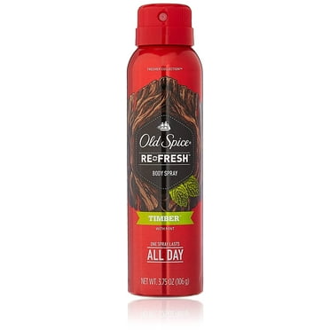 Old Spice Re Fresh Body Spray - Fresher Collection 3.75 OZ Pack of 2