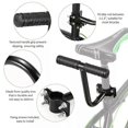thumbnail image 3 of (Footrests)Bike Saddle with Back Rest Back Seat MTB Rear Rack Saddle Bike Child Seat Setl, 3 of 5