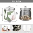 thumbnail image 3 of Pink Tulip Flowers Floral Ashtray with Lid Cigarette Ashtray Stainless Steel Ash Tray Ash Holder for Home Outdoor, 3 of 7