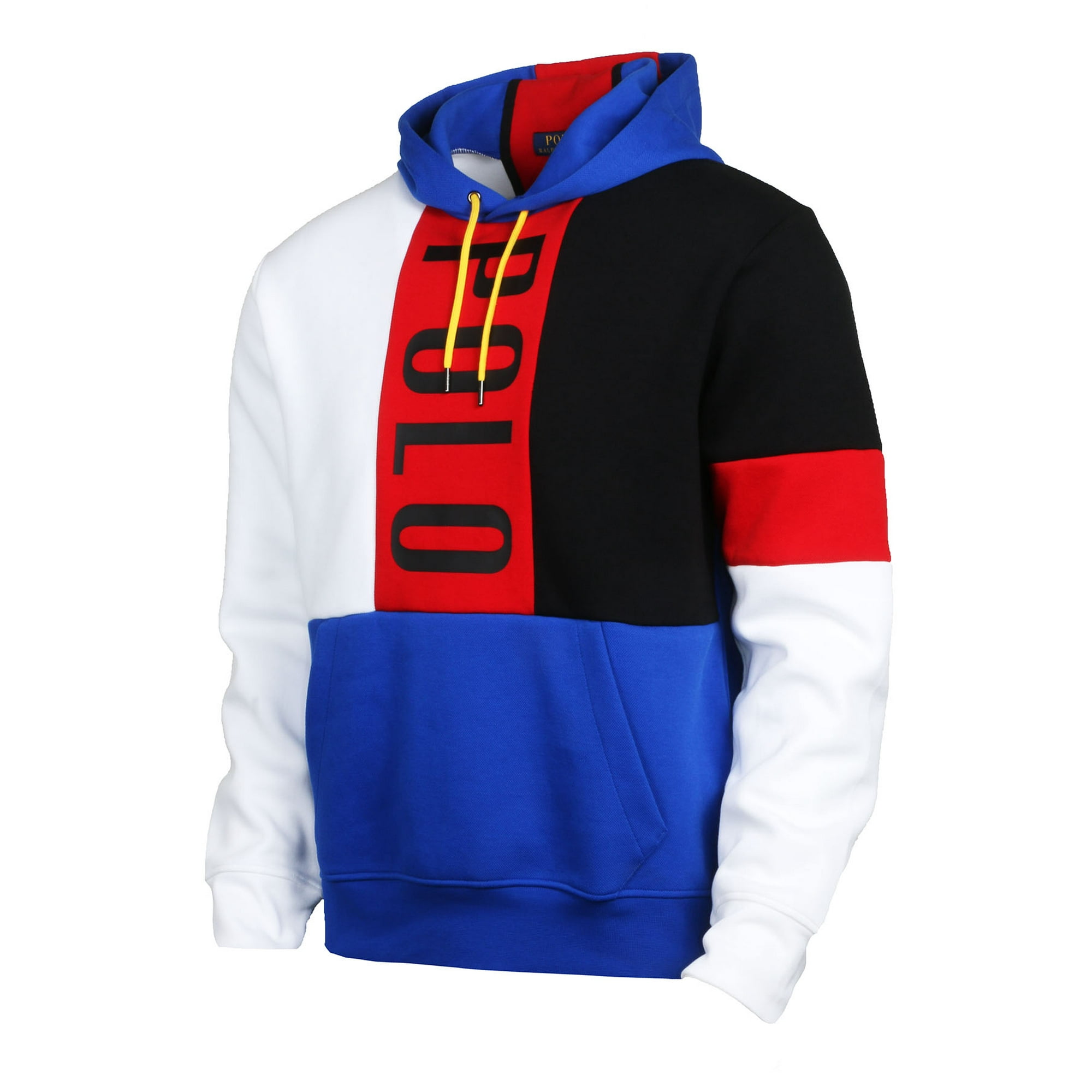 Polo Ralph Lauren Mens 1967 Spell Out Colorblock Hoodie Sweatshirt  (X-Large, BlueMulti) - Walmart.com
