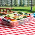 thumbnail image 4 of Farberware Build-a-Board Snackle Box with Locking Bamboo Cutting Board Lid, 11x16 inch, 4 of 9