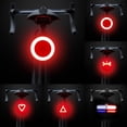 thumbnail image 2 of Bangcool Bike Tail Light Waterproof USB Charging LED Bike Rear Light Road Bike Light, 2 of 10