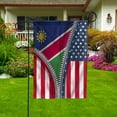 thumbnail image 2 of Zipper Flag American Show Namibian Flag USA Namibia Patriotic Root House Flag, Double-Sided Decorative Outdoor Flag, Patriotic Polyester Yard Flag 29.5 x 39.5 in, 2 of 5
