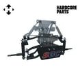 thumbnail image 3 of Hardcore Parts 6” Heavy Duty Double A-Arm Suspension Lift Kit for Club Car DS Golf Cart (1982-2003) with 14" Black 'Voodoo' Wheels and 22"x10.5"-14 GATOR On-Road/Off-Road All-Terrain tires, 3 of 8