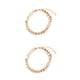 thumbnail image 3 of Tobillera Qarigey de moda en capas 2 piezas Oro, 3 of 6