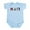 Sky Blue, variant on CafePress - Haiti Infant Bodysuit - Baby Light Bodysuit, Size Newborn - 24 Months