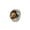 Brown, variant on Colorful Rhinestone Ring Watch with Flip Cover Elastic Stainless Steel Band Oval Dial Women Watch Finger Ring Birthday Gift Fashion Accessories