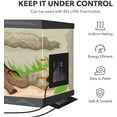 thumbnail image 2 of BN-LINK 6" X 8" Reptile Heating Pad Electric Indoor Under Tank Terrarium Heating Mat Waterproof for Turtles, Lizards, Frogs, and Other Reptiles, 2 of 6
