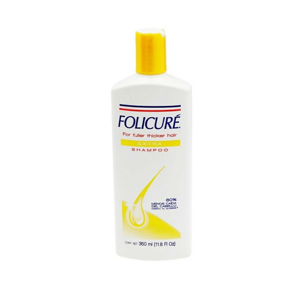Folicure Extra Shampoo Fuller Thicker Hair Reduces Hair Loss 350 ml