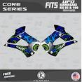 thumbnail image 4 of Kalair GFX Graphics Kit for Kawasaki KX100 UFO RESTYLE (2001-2013) Core Series, 4 of 5