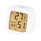 thumbnail image 1 of Reloj despertador Digital compacto, reloj de noche con temperatura y humedad, 3x1,8x3 pulgadas, 12 horas/24 horas, portátil para escritorio de oficina ,, 1 of 8