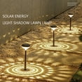 thumbnail image 2 of La lámpara LED para césped dura hasta 7 horas Luz de tierra con energía solar Blanco cálido para patio Hugtrwg Para estrenar, 2 of 9
