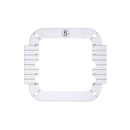 wolftale Acrylic Tailor Ruler Patch Work Feet Yardstick Irregular Shape ...