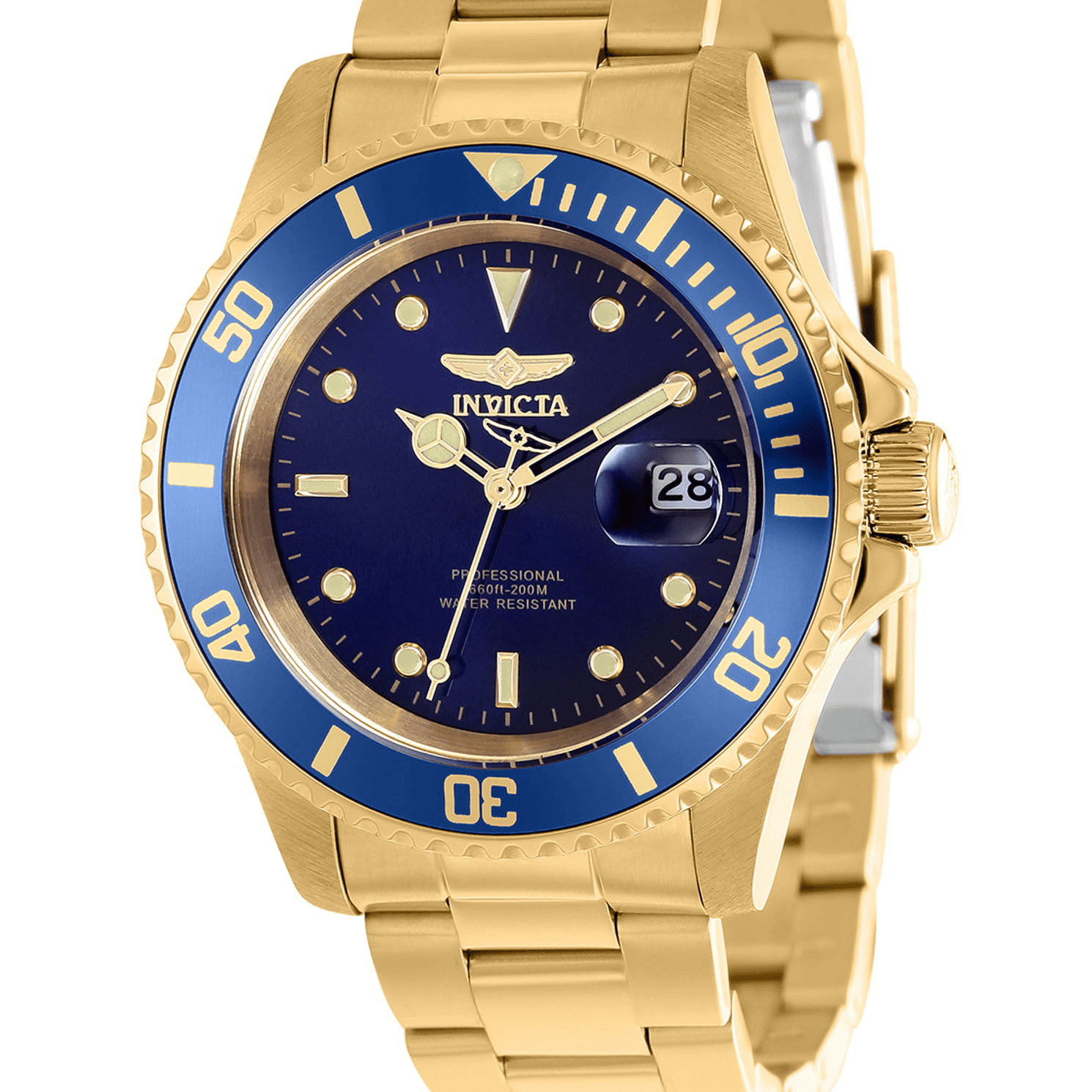 Invicta watch with blue face cheap