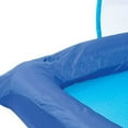thumbnail image 3 of SwimWays Spring Float Recliner Pool Lounge Chair w/ Sun Canopy, Blue, 3 of 5