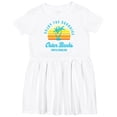 thumbnail image 3 of Inktastic Summer Enjoy the Sunshine Outer Banks North Carolina in Blue Girls Toddler Dress, 3 of 5