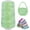 Fluorescent Green, variant on Metallic Sparkle Yarn for Crocheting 1mm x 520 Yards Polyester Macrame Cord Thin Crochet Glitter Bag, Hat, Basket, DIY Crafts, Home Decor (Silver) Silver