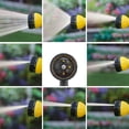 thumbnail image 4 of Multifunctional Garden Hose Nozzle Gun, Thumb Control on off Valve Hose Sprayer Nozzle, Car Wash High-Pressure Sprayer, For Watering Plants, Lawn & Garden, Washing Cars, Outdoor Fun, 4 of 7
