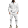 thumbnail image 6 of Mens Sweat Suits Set Tracksuit 2 Piece Outfits Casual Running Jogging Warm Up Full Zip Sweat Suits Track Suit for Jogging or Warm Up, 6 of 8