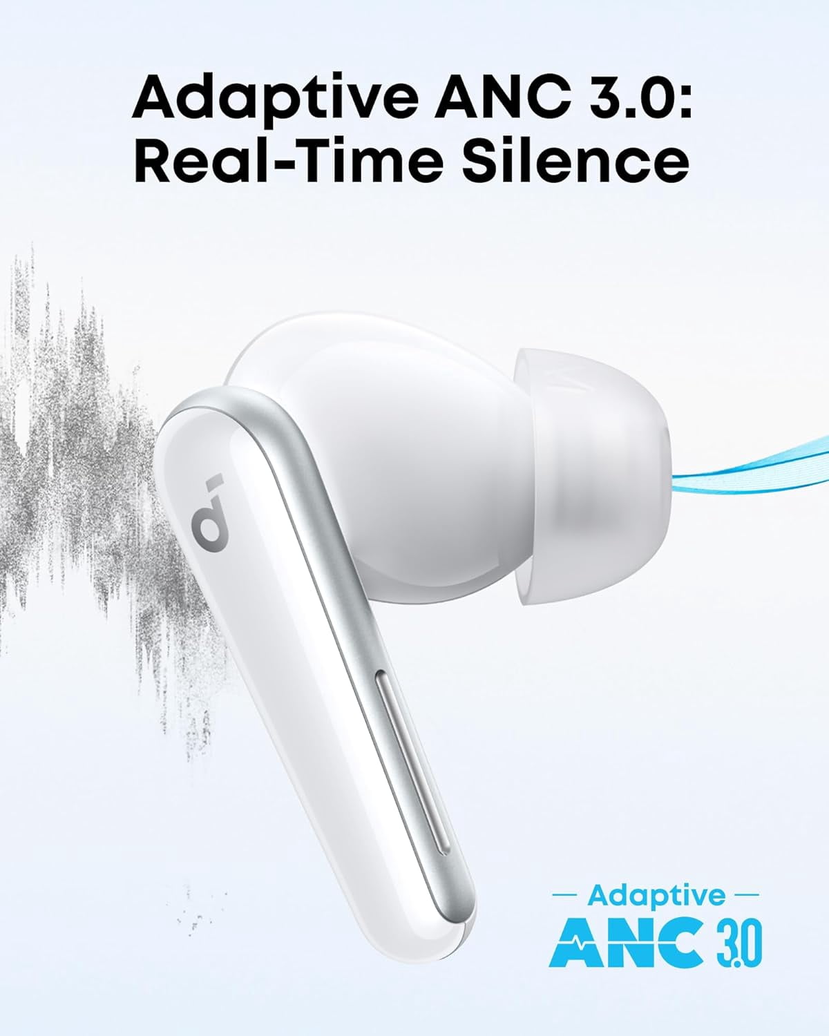 Soundcore Liberty 5 Noise-Cancelling Earbuds, Adaptive ANC, 2x Voice Reduction, Dolby Audio, 6-Mic AI Calls