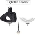thumbnail image 5 of LLC Harnais et Laisse de Chat Gris Chiné Réglable avec Rembourrage Rembourré - Veste d'Extérieur Confortable pour Chatons et Chiots, 5 of 5