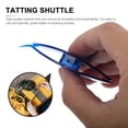 thumbnail image 3 of Lace Making Shuttles Plastic Tatting DIY Knitting Tools Braiding Bobbin 4 Pcs, 3 of 6