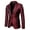 red, variant on Stylish Men s Casual Slim Fit Formal One Button Suit Blazer Coat Jacket Tops