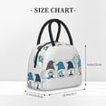 thumbnail image 2 of Salouo Snow Gnome for Winter for Insulated Lunch Bag for Women/Men - Leakproof Cooler Tote Bag Organizer - Reusable Lunch Box for Office Picnic Hiking Beach-One Size, 2 of 6