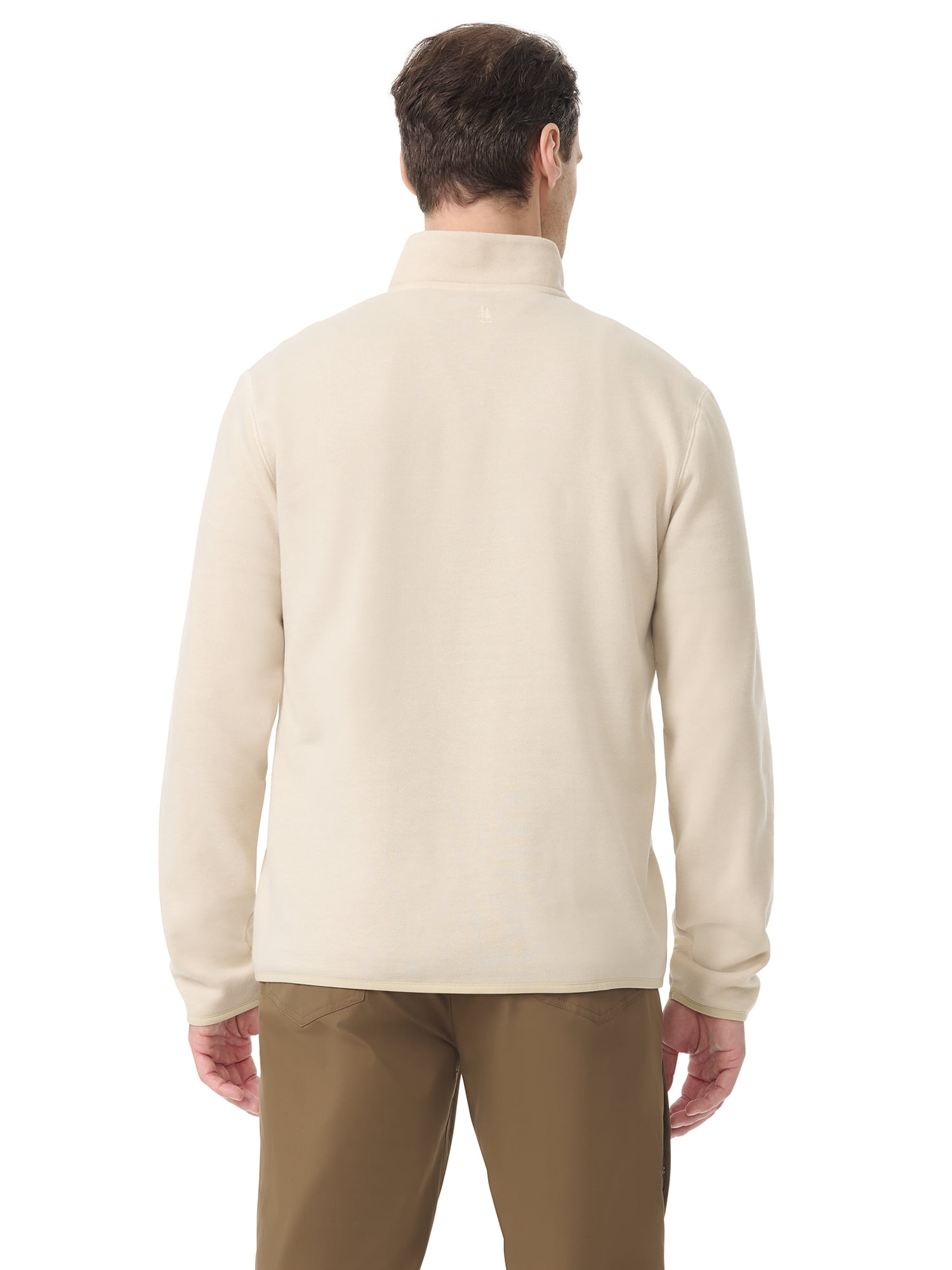 Bass & Co Men's Twill 1/4 Zip, Sizes S-3XL