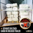 thumbnail image 4 of US Cargo Control E-Track Shoring Beams 92"-103" (2-Pack), Adjustable Steel E Track Load Bars for Versatile Decking and Securement, 1,500 LBS Working Load Limit, Cargo Load Bars for Semi Trailers, 4 of 4