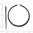 thumbnail image 4 of White Stainless Steel Earring Hoop Women'S 48 mm 2, 4 of 4