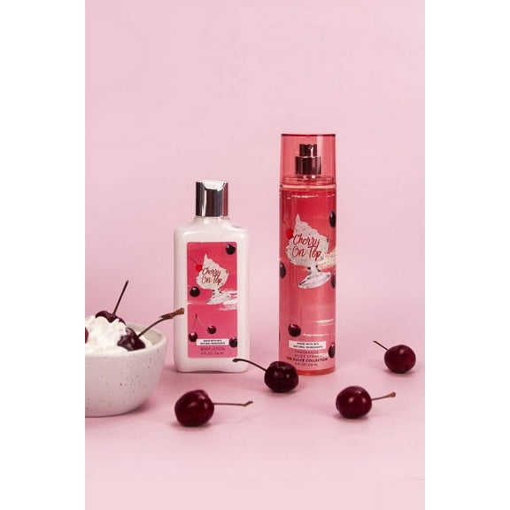 So French Cherry Body Lotion and Mist Fragrance Set, 2 Piece