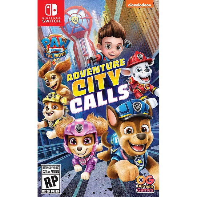Paw Patrol The Movie Adventure City Calls Nintendo Nintendo Switch