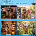 thumbnail image 7 of MAGOTAN Halloween Inflatable Dinosaur Costume Adult,Blow Up T Rex Suit Men Women, Halloween Adults Funny Blow Up Lightweight & Flexible for Cosplay, Parades, 7 of 7