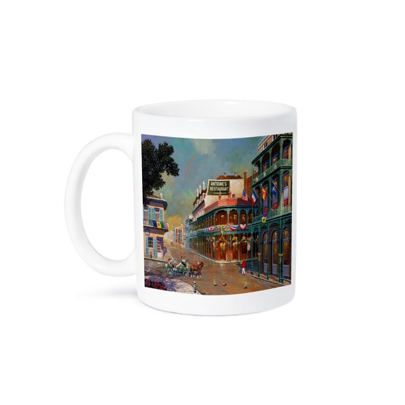 3dRose, Old New Orleans Painting, 11oz Mug