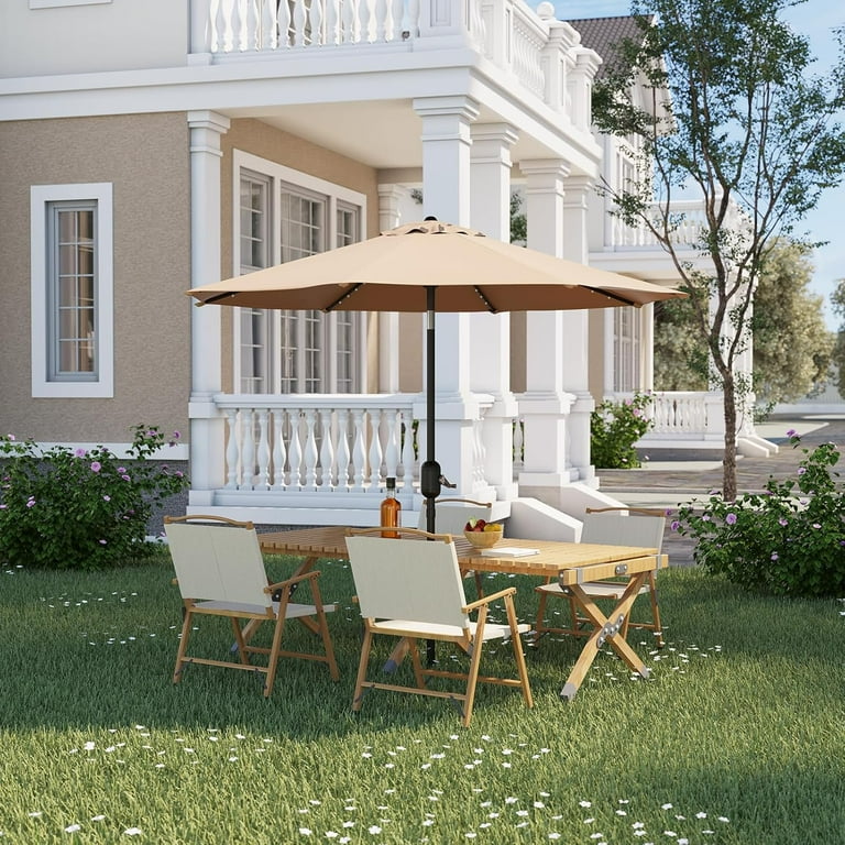 commercial cantilever patio umbrella Frankford Umbrellas Eclipse Commercial Cantilever 10 Foot Square Patio  Umbrella with Crank Lift