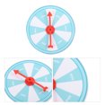 thumbnail image 2 of MasteelfCA 1Pc Prize Wheel Hanging Draw Wheel Teaching Activities Rotary Game Prop, 2 of 7