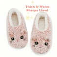 thumbnail image 6 of cosyone1997 Cute Fuzzy Animal Slippers for Women Girls Teens Kids, Warm Fluffy Bedroom Socks Indoor, Cozy House Shoes Non-slip Grip Soles, Winter Funny Gifts Unique, 6 of 7