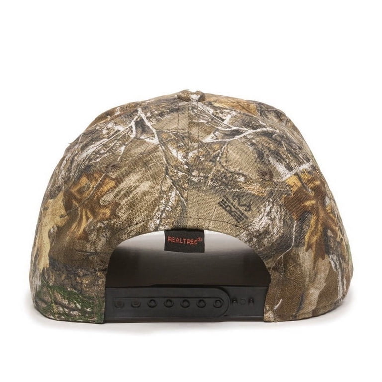 Outdoor Cap - Mossy Oak Shadow Grass Blades Camo, Ducks Unlimited Edition, Adjustable One Size Fits Most