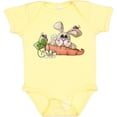 thumbnail image 3 of Inktastic Ladybugs and Bunny Rabbit with Carrot Boys Baby Bodysuit, 3 of 5