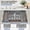 Gray, variant on Extra Large Expandable Silverware Organizer, BPA-Free Food-Safe Flatware Drawer Divider, Adjustable Kitchen Utensil Holder for Spoons, Forks & Knives, Gray