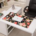 thumbnail image 3 of Long Mouse Pads for Desk,Pioneer Flower Floral Print Pattern Desk Mats on Top Of Desks, Desk Mouse Pad Extra Large with 3mm Non-Slip Base and Stitched Edge for Gaming,Office,Work,Home 31.5"x15.7", 3 of 6